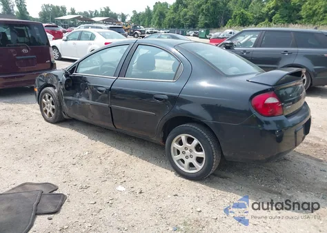 2005 Dodge Neon Sxt из США, поврежденный, VIN 1B3ES56C05D185103